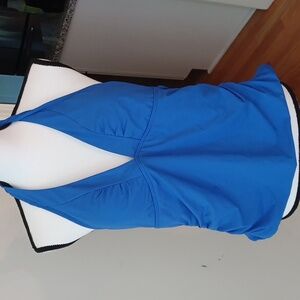 Athleta Shirrendipity Halter Tankini Top Small